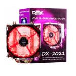Cooler Gamer P/ Processador - Dx-2021 Vermelho