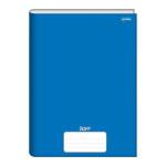 Caderno Capa Dura Brochura Stiff 96 Folhas Azul Ref. 00060-11 - J