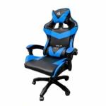 Cadeira Gamer Azul/preto (suporta Até 200kg) Ref. Kp-cda001
