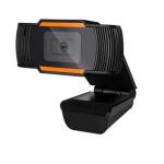 Web Cam Brazilpc V5 Hd 720p C/ Microfone Preto/laranja